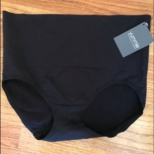 Yummie Brand Black Nylon Brief
